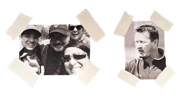 Logan kept two photos in his locker, one of his family and one of Suggitt.